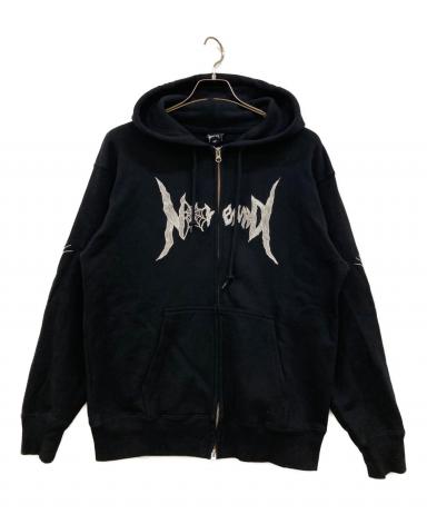 中古・古着通販】Noremid (ノーリミッド) ジップパーカー ブラック