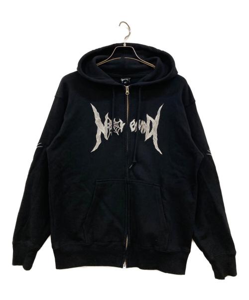 Noremid（ノーリミッド）Noremid (ノーリミッド) ジップパーカー ブラック サイズ:Ｌの古着・服飾アイテム