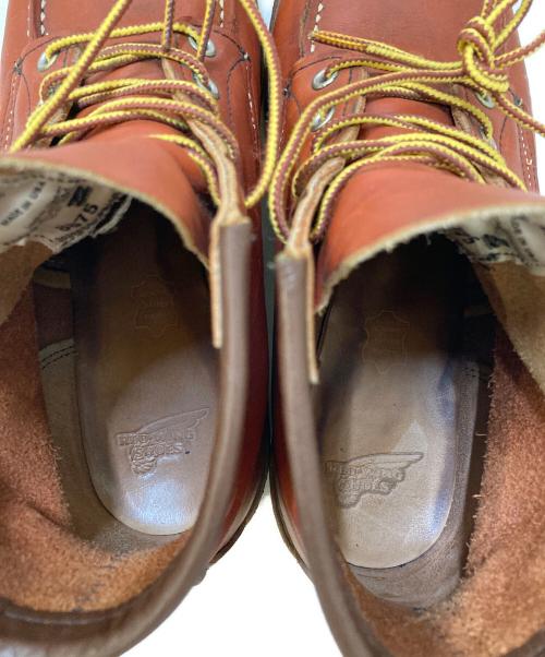 RED WING（レッドウィング）RED WING (レッドウィング) 6-inch Classic Moc レッド サイズ:25.5㎝の古着・服飾アイテム