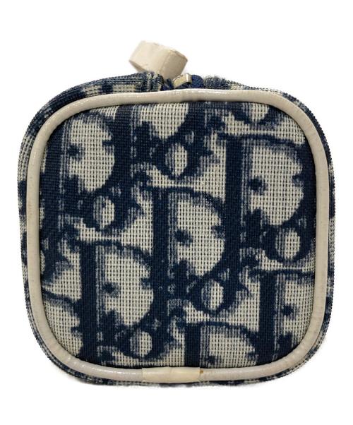 Christian Dior（クリスチャン ディオール）Christian Dior (クリスチャン ディオール) トロッター ナンバリング ポーチ ブルーの古着・服飾アイテム