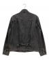 LEVI'S PReMIUM (リーバイス プレミアム) 復刻 TYPEⅠトラッカージャケット ブラック サイズ:Ｍ：15000円