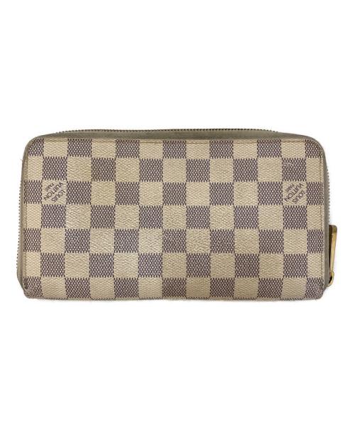 LOUIS VUITTON（ルイ ヴィトン）LOUIS VUITTON (ルイ ヴィトン) ダミエ ジッピー オーガナイザー 長財布 ホワイトの古着・服飾アイテム