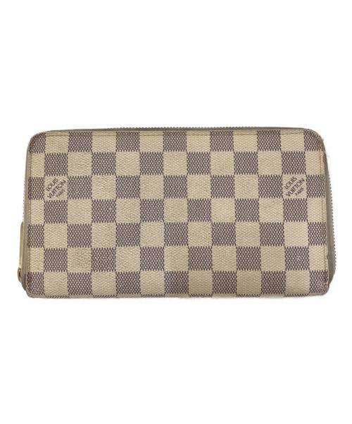 LOUIS VUITTON（ルイ ヴィトン）LOUIS VUITTON (ルイ ヴィトン) ダミエ ジッピー オーガナイザー 長財布 ホワイトの古着・服飾アイテム