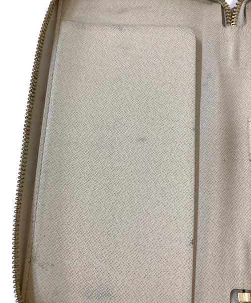 LOUIS VUITTON（ルイ ヴィトン）LOUIS VUITTON (ルイ ヴィトン) ダミエ ジッピー オーガナイザー 長財布 ホワイトの古着・服飾アイテム