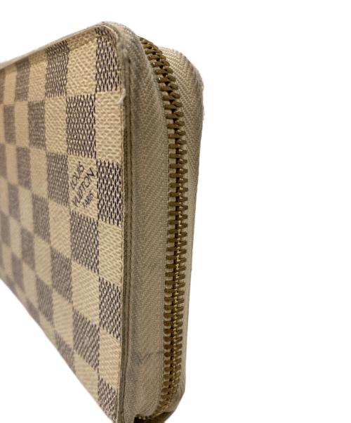 LOUIS VUITTON（ルイ ヴィトン）LOUIS VUITTON (ルイ ヴィトン) ダミエ ジッピー オーガナイザー 長財布 ホワイトの古着・服飾アイテム