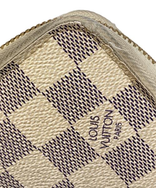 LOUIS VUITTON（ルイ ヴィトン）LOUIS VUITTON (ルイ ヴィトン) ダミエ ジッピー オーガナイザー 長財布 ホワイトの古着・服飾アイテム