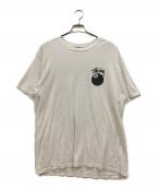 stussyステューシー）の古着「8 Ball Tee」｜ホワイト