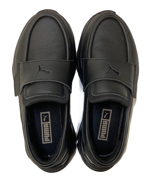 PUMA（プーマ）PUMA (プーマ) LOAFYR WNS ブラック サイズ:22.0㎝の古着・服飾アイテム