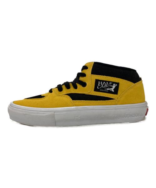 VANS（ヴァンズ）VANS (ヴァンズ) Bruce Lee (ブルースリー) SKATE HALF CAB イエロー×ブラック サイズ:26.0cmの古着・服飾アイテム