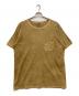 NIGEL CABOURN（ナイジェルケーボン）の古着「顔料染め9.5オンスPIGMENT Tシャツ」｜ベージュ