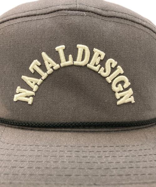 NATAL DESIGN（ネイタルデザイン）NATAL DESIGN (ネイタルデザイン) 7パネルキャップ グレーの古着・服飾アイテム