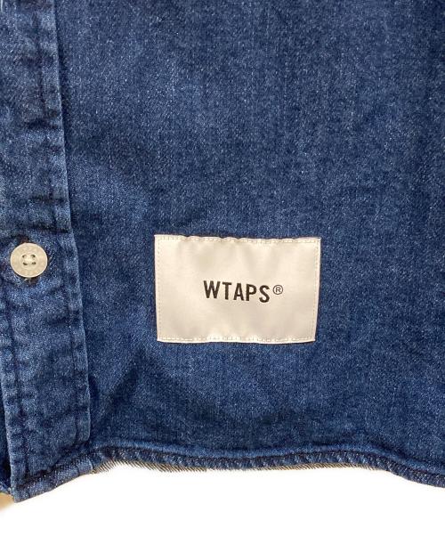 WTAPS（ダブルタップス）WTAPS (ダブルタップス) BD 04 LS COTTON DENIM インディゴ サイズ:Ⅹ　03の古着・服飾アイテム