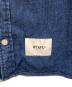 中古・古着 WTAPS (ダブルタップス) BD 04 LS COTTON DENIM インディゴ サイズ:Ⅹ　03：19000円