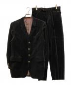 PAUL SMITHポールスミス）の古着「コーデュロイ セットアップスーツ」｜ブラック
