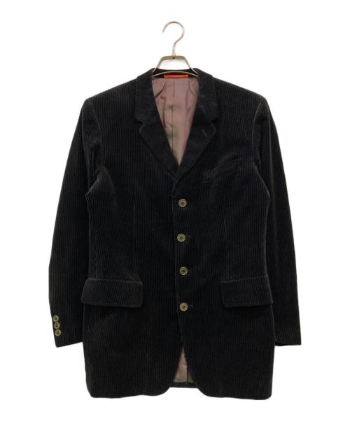 PAUL SMITH（ポールスミス）PAUL SMITH (ポールスミス) コーデュロイ セットアップスーツ ブラック サイズ:Ｍの古着・服飾アイテム