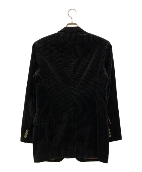 PAUL SMITH（ポールスミス）PAUL SMITH (ポールスミス) コーデュロイ セットアップスーツ ブラック サイズ:Ｍの古着・服飾アイテム