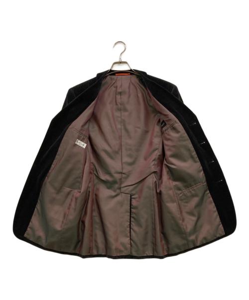 PAUL SMITH（ポールスミス）PAUL SMITH (ポールスミス) コーデュロイ セットアップスーツ ブラック サイズ:Ｍの古着・服飾アイテム