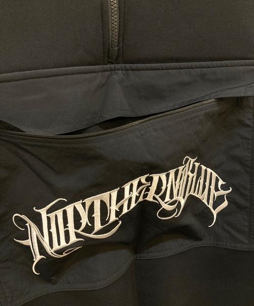 APHRODITEGANG BUDSPOOL（アフロディーテギャングホールディングス）APHRODITEGANG BUDSPOOL (アフロディーテギャングホールディングス) NORTHERN BLUE HALF ZIP TRACK JACKET ブラック サイズ:XXLの古着・服飾アイテム