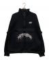 APHRODITEGANG BUDSPOOL（アフロディーテギャングホールディングス）の古着「NORTHERN BLUE HALF ZIP TRACK JACKET」｜ブラック