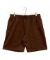 SUPREME（シュプリーム）の古着「FW23 Small Box Sweatshort」｜ブラウン