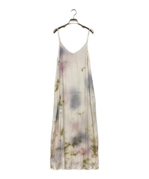 freada（フリーダ）freada (フリーダ) キャミソールワンピース ホワイト サイズ:Fの古着・服飾アイテム