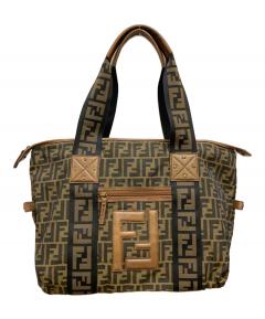 中古・古着通販】FENDI (フェンディ) ズッカ柄トートバッグ ブラウン