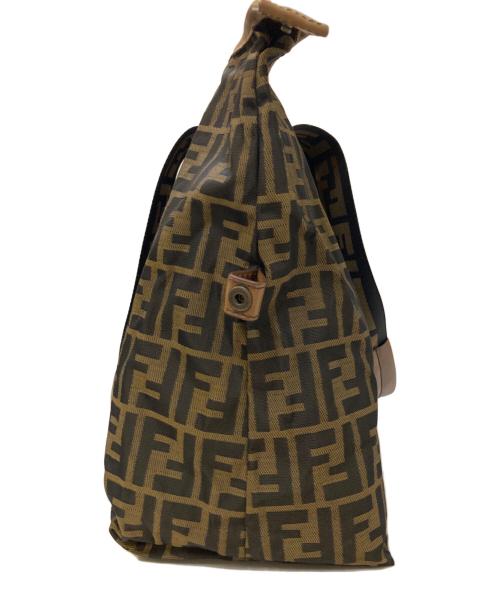 FENDI（フェンディ）FENDI (フェンディ) ズッカ柄 トートバッグ ベージュの古着・服飾アイテム