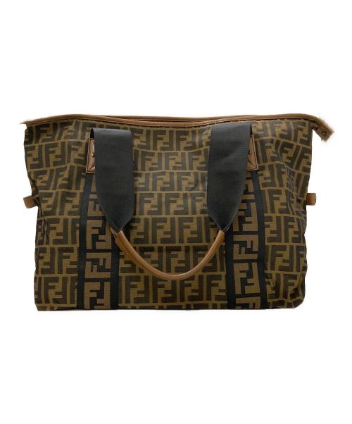 FENDI（フェンディ）FENDI (フェンディ) ズッカ柄 トートバッグ ベージュの古着・服飾アイテム