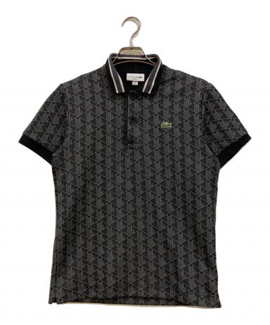 中古・古着通販】LACOSTE (ラコステ) モノグラムジャガードポロシャツ