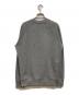 maison kitsune (メゾンキツネ) FOX HEAD PATCH CLASSIC SWEATSHIRT グレー サイズ:S：17000円
