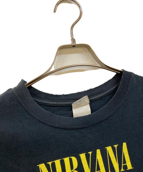 anvil（アンヴィル）anvil (アンヴィル) NIRVANA SMITH SMILE TEE ネイビー サイズ:Sの古着・服飾アイテム