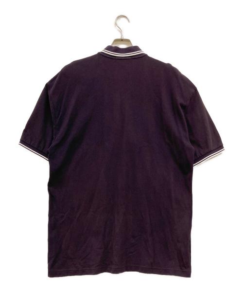 BEAMS（ビームス）BEAMS (ビームス) FRED PERRY (フレッドペリー) 4連ロゴポロシャツ パープル サイズ:Ｍの古着・服飾アイテム