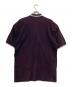 BEAMS (ビームス) FRED PERRY (フレッドペリー) 4連ロゴポロシャツ パープル サイズ:Ｍ：6000円