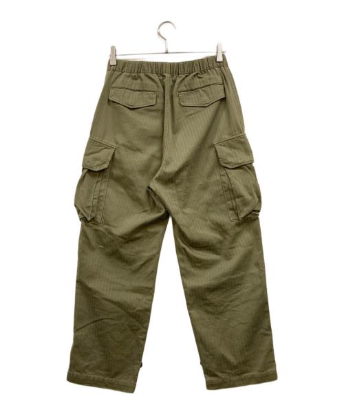 ORCIVAL（オーシバル）ORCIVAL (オーシバル) M-47Model ヘリンボーンカーゴパンツ カーキ サイズ:1の古着・服飾アイテム