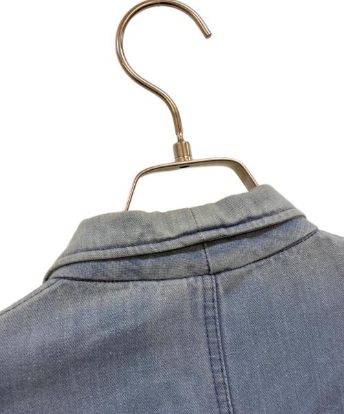 French Wrok（フレンチ ワーク）French Wrok (フレンチ ワーク) コットンツイルワークジャケット ブルー サイズ:46の古着・服飾アイテム