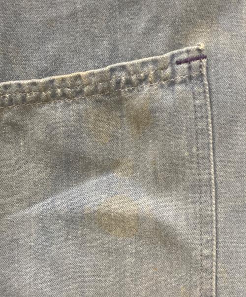 French Wrok（フレンチ ワーク）French Wrok (フレンチ ワーク) コットンツイルワークジャケット ブルー サイズ:46の古着・服飾アイテム