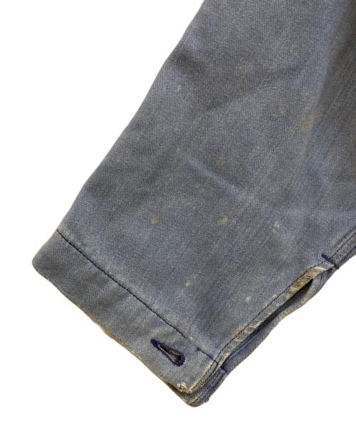French Wrok（フレンチ ワーク）French Wrok (フレンチ ワーク) コットンツイルワークジャケット ブルー サイズ:46の古着・服飾アイテム