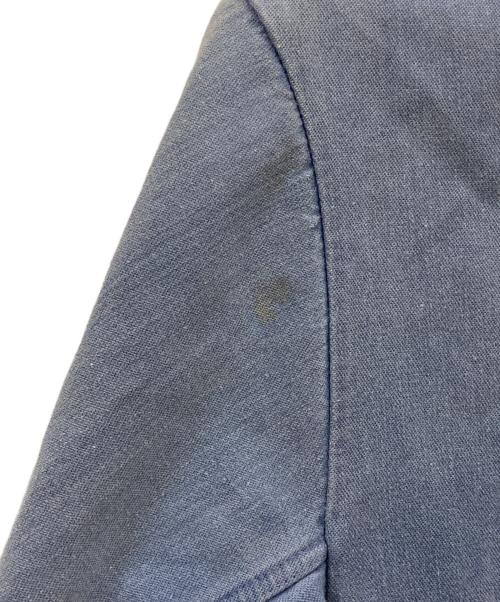 French Wrok（フレンチ ワーク）French Wrok (フレンチ ワーク) コットンツイルワークジャケット ブルー サイズ:46の古着・服飾アイテム