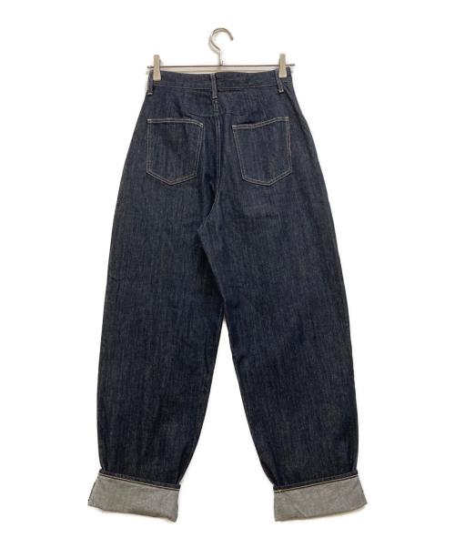 STYLE MIXER（スタイルミキサー）STYLE MIXER (スタイルミキサー) ロールアップタックデニム インディゴ サイズ:Ｍの古着・服飾アイテム