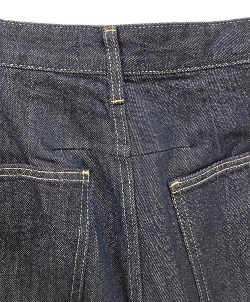 STYLE MIXER（スタイルミキサー）STYLE MIXER (スタイルミキサー) ロールアップタックデニム インディゴ サイズ:Ｍの古着・服飾アイテム