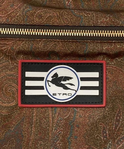 ETRO（エトロ）ETRO (エトロ) ペイズリー柄デイパック ブラウンの古着・服飾アイテム