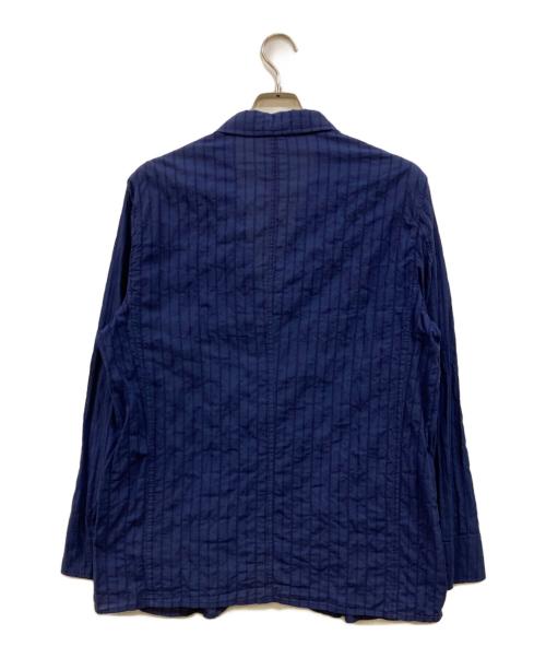 DC WHITE（ディーシーホワイト）DC WHITE (ディーシーホワイト) ストライプ3Bジャケット ネイビー サイズ:48の古着・服飾アイテム