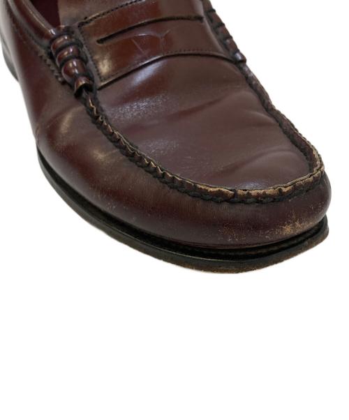 Florsheim（フローシャイム）Florsheim (フローシャイム) 60-70's コインローファー ブラウン サイズ:9の古着・服飾アイテム