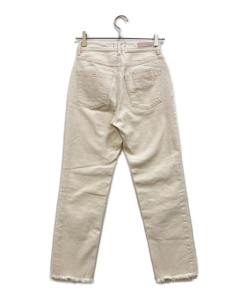 YANUK（ヤヌーク）YANUK (ヤヌーク) HIGH WAIST ANNETTE ホワイト サイズ:24の古着・服飾アイテム