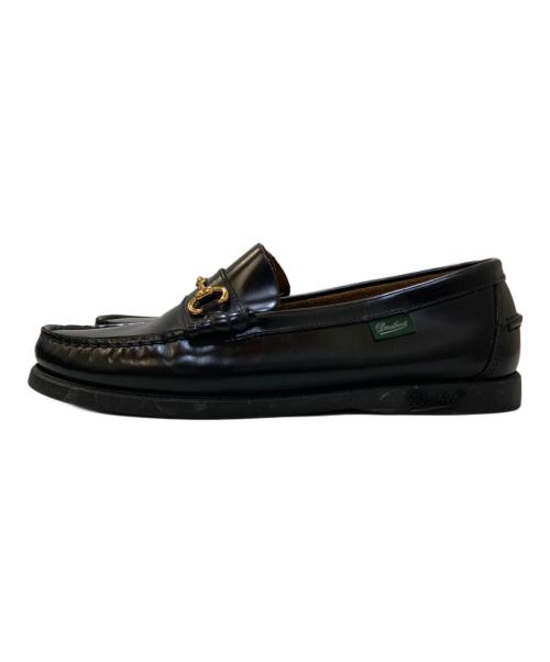 PARABOOT（パラブーツ）PARABOOT (パラブーツ) UNITED ARROWS (ユナイテッドアローズ) 別注ビットローファー ブラック サイズ:23㎝の古着・服飾アイテム