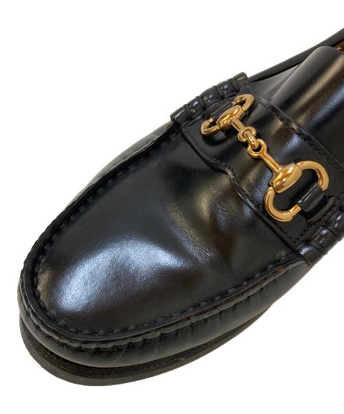 PARABOOT（パラブーツ）PARABOOT (パラブーツ) UNITED ARROWS (ユナイテッドアローズ) 別注ビットローファー ブラック サイズ:23㎝の古着・服飾アイテム