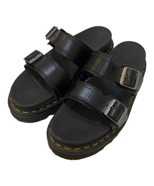Dr.Martens（ドクターマーチン）Dr.Martens (ドクターマーチン) MYLES ダブルストラップサンダル ブラック サイズ:UK5(24㎝)の古着・服飾アイテム
