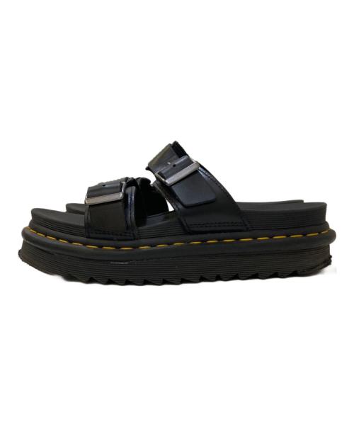 Dr.Martens（ドクターマーチン）Dr.Martens (ドクターマーチン) MYLES ダブルストラップサンダル ブラック サイズ:UK5(24㎝)の古着・服飾アイテム