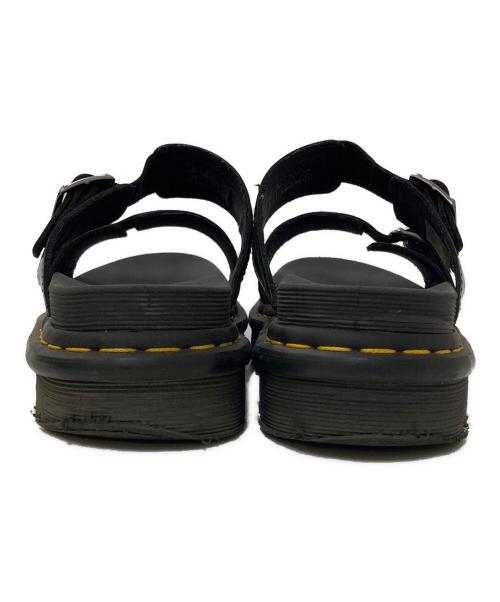 Dr.Martens（ドクターマーチン）Dr.Martens (ドクターマーチン) MYLES ダブルストラップサンダル ブラック サイズ:UK5(24㎝)の古着・服飾アイテム