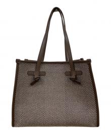 GIANNI CHIARINI（ジャンニ キアリーニ）の古着「MARCELLA/トートバッグ S」｜ブラウン